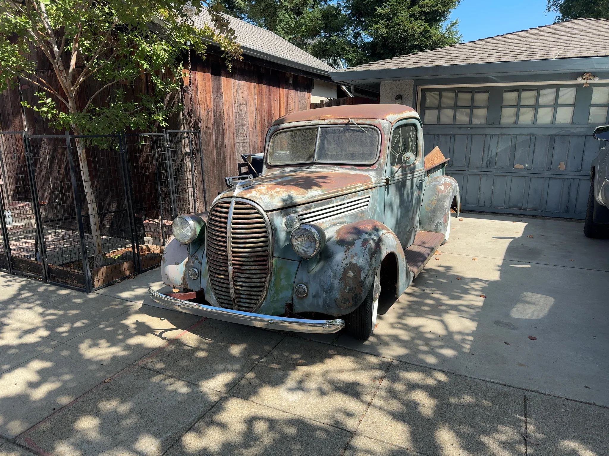 Weathered late-1930s Ford pickup